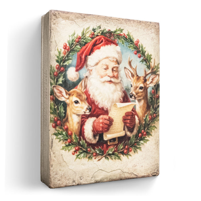 Santa's List T717 *Made To Order* | Sid Dickens Memory Block