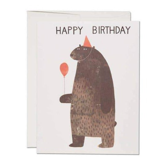 Party Bear Birthday Card