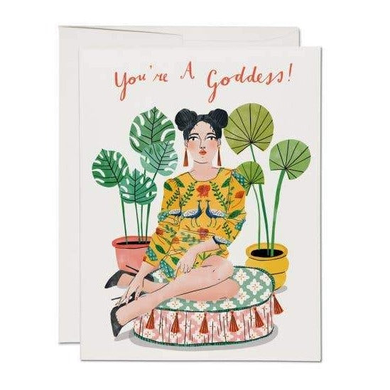 Cushion Goddess Card