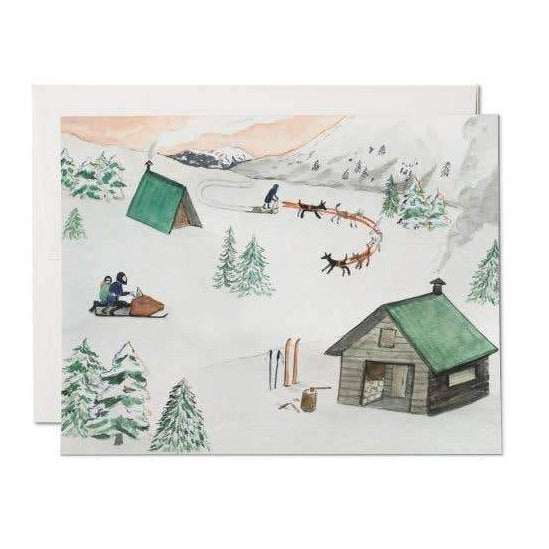 Snow Dogs Card