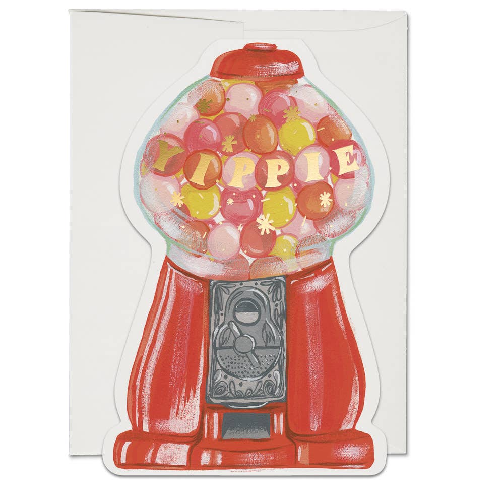 Gumballs Congratulations Card