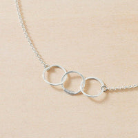 Cartwheel Necklace | Silver