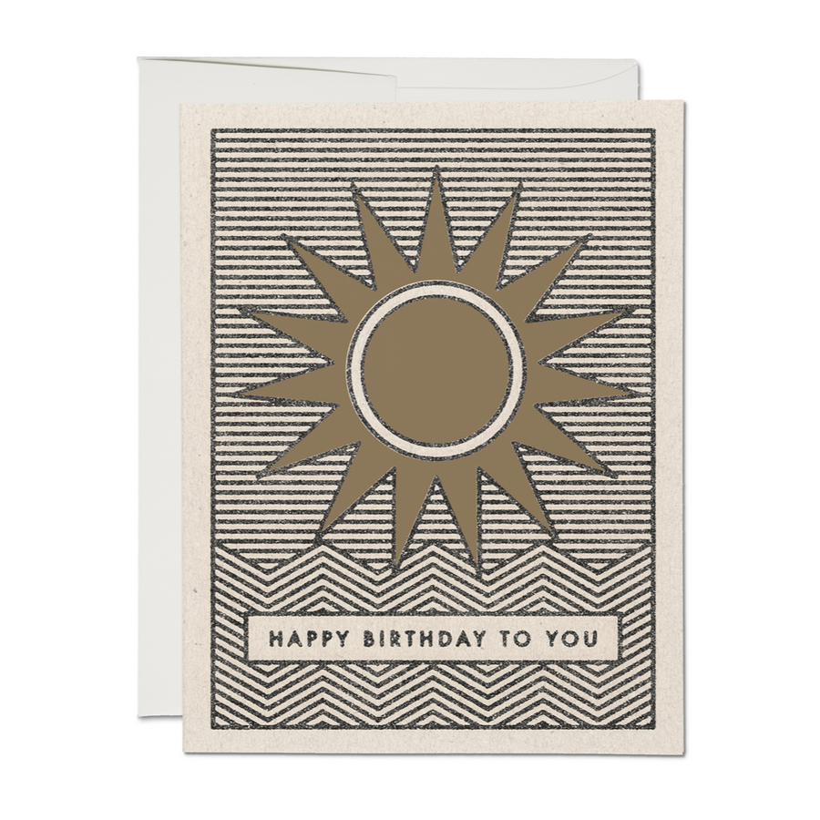 Sunshine Birthday Card