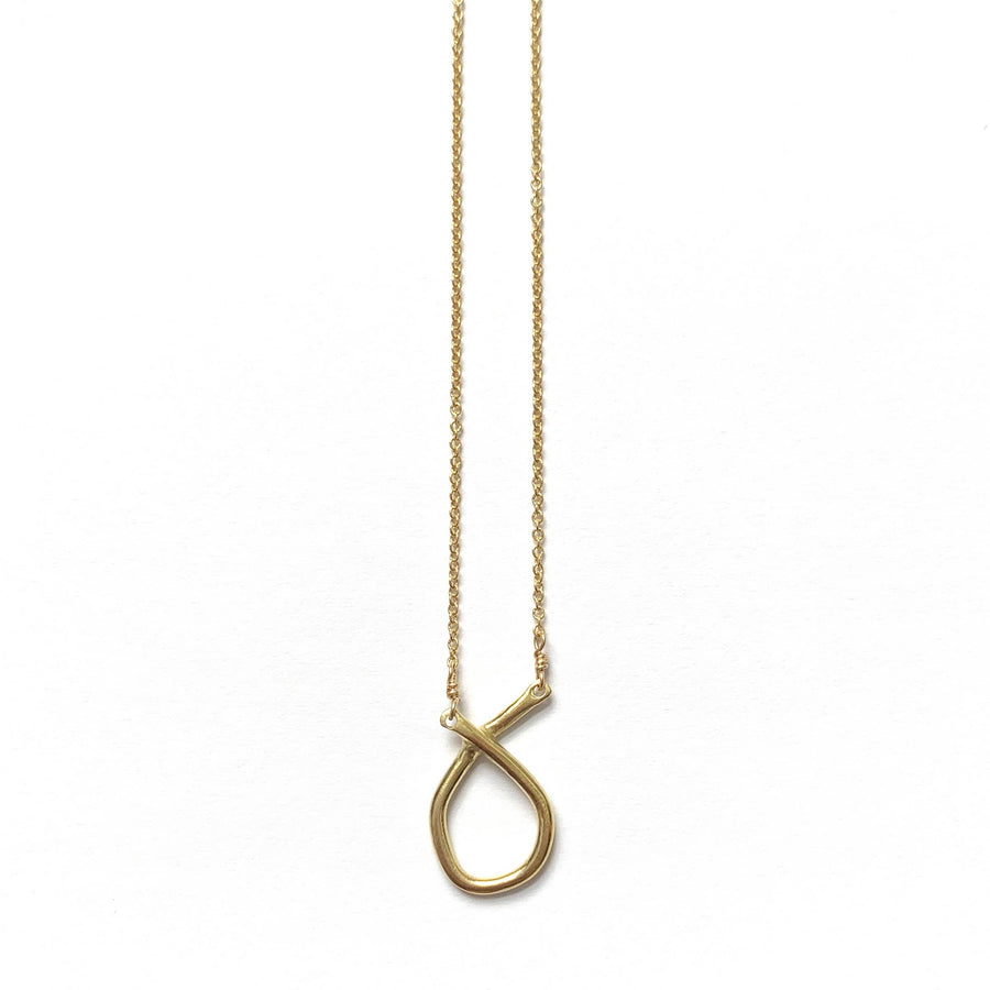 Small Odyssey Necklace | Brass