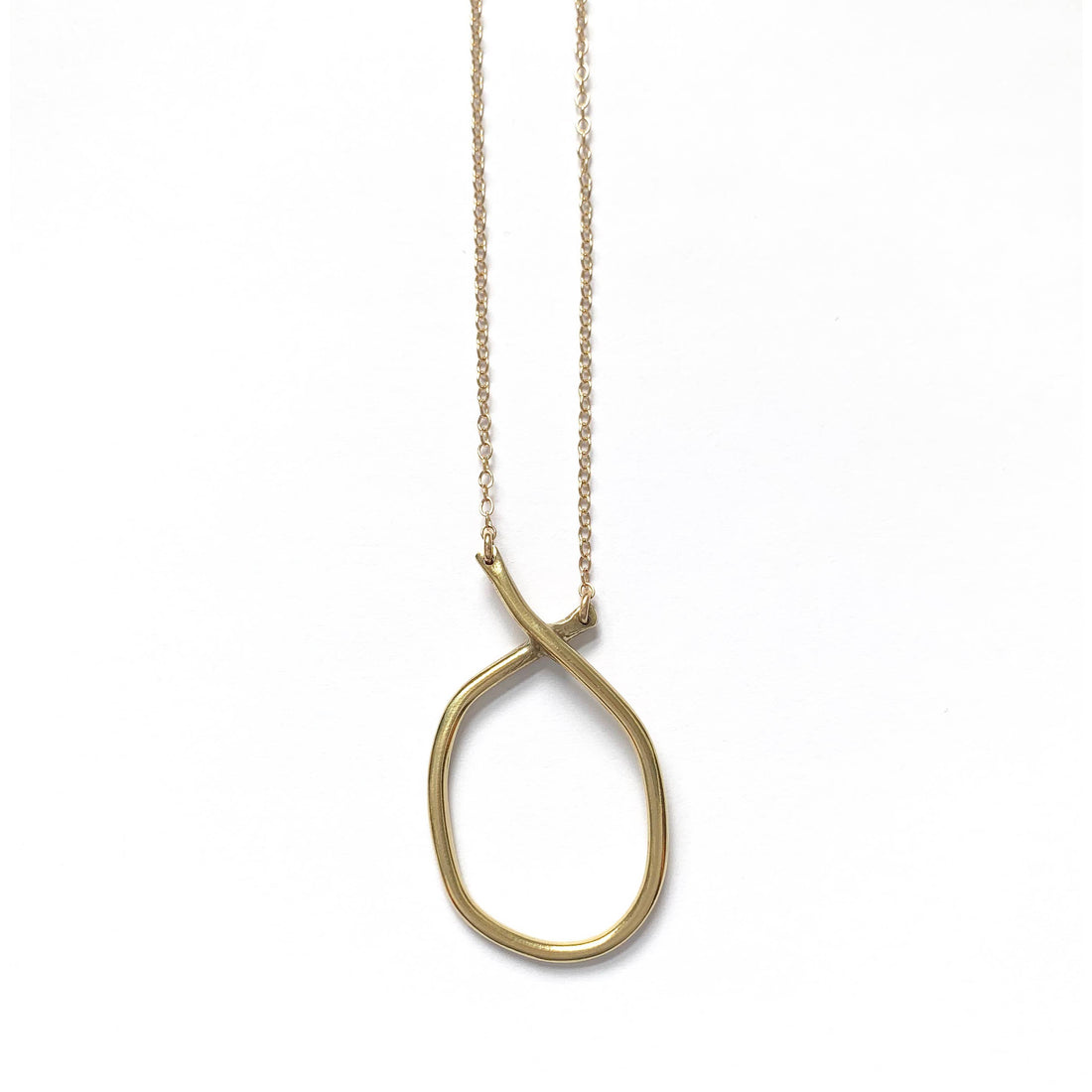 Large Odyssey Necklace | Brass