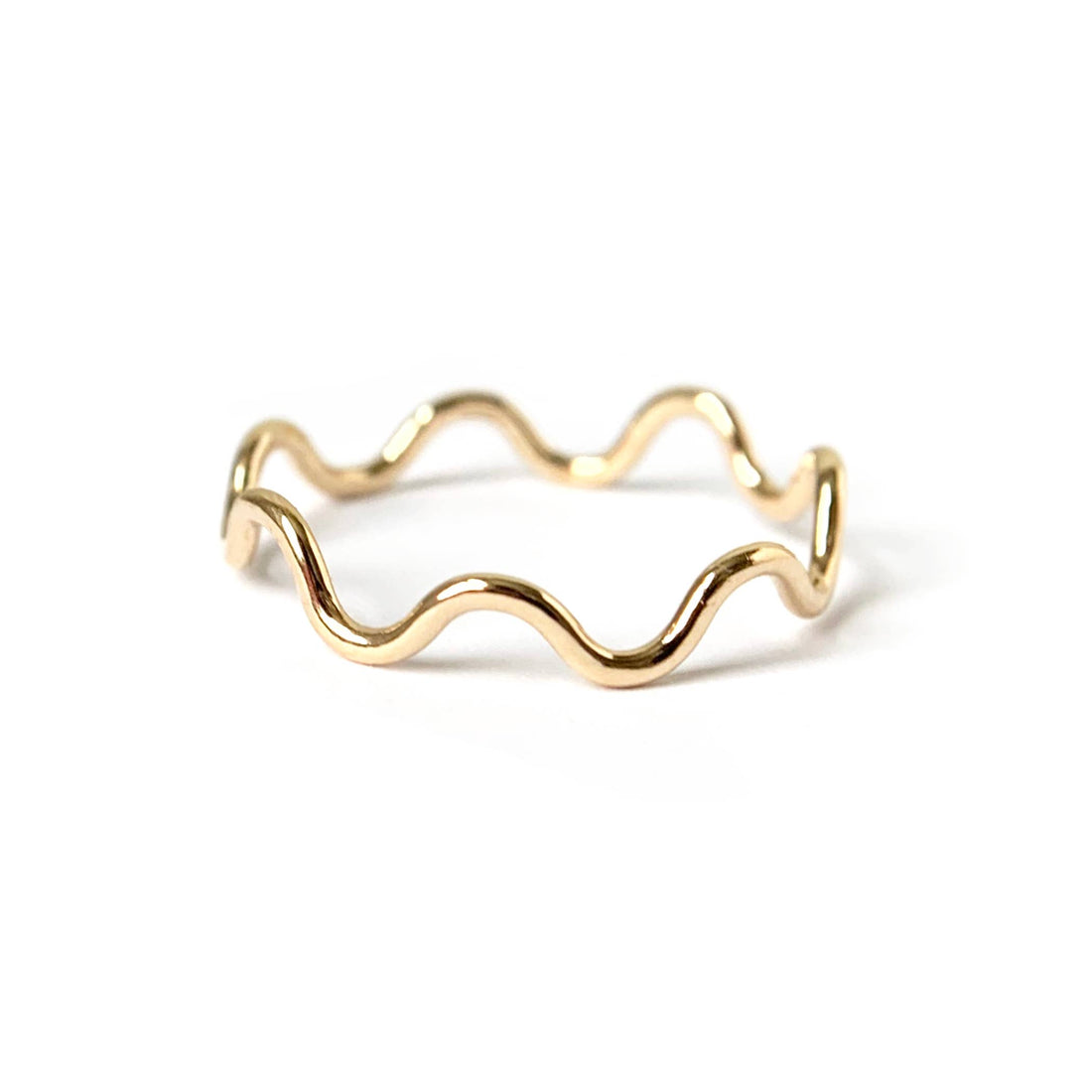 Ripple Stacking Ring | Gold