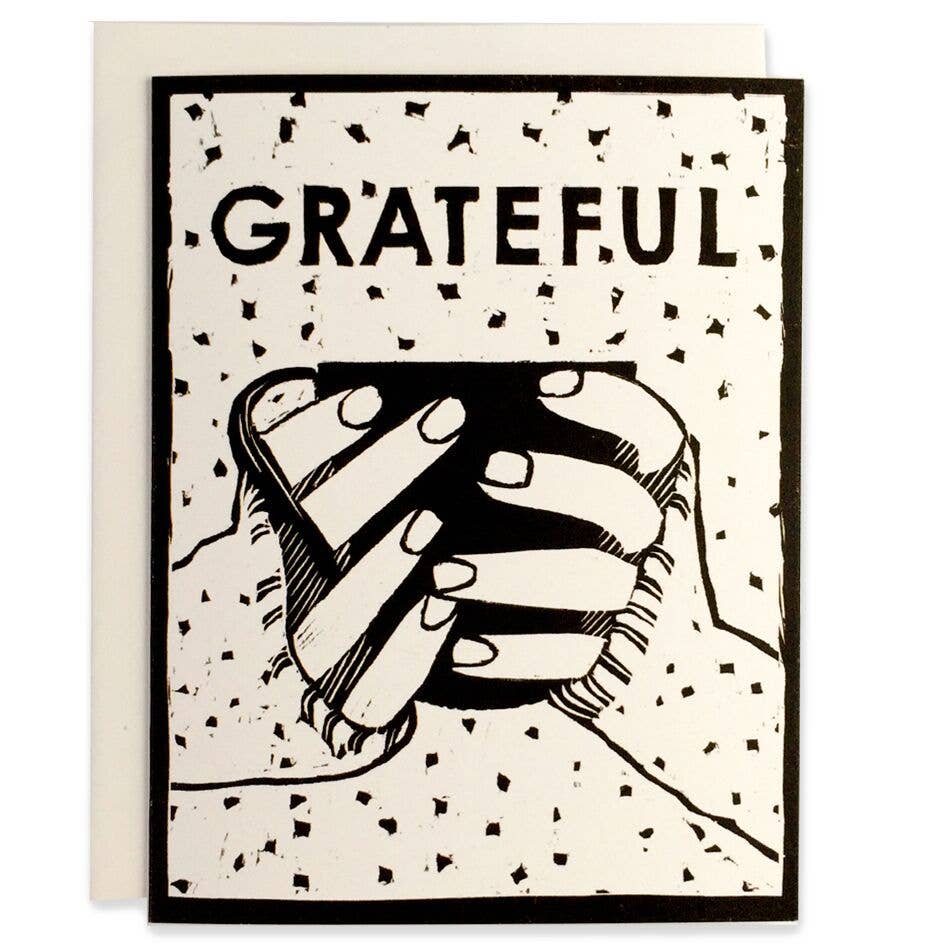 Grateful Cup Winter Holidays Card