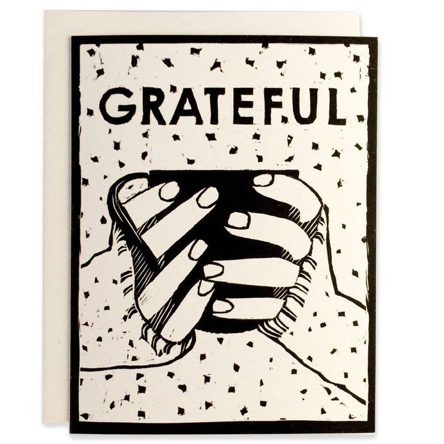 Grateful Cup Winter Holidays Card