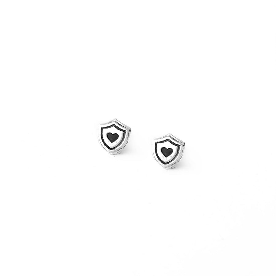 Heart Shield Studs