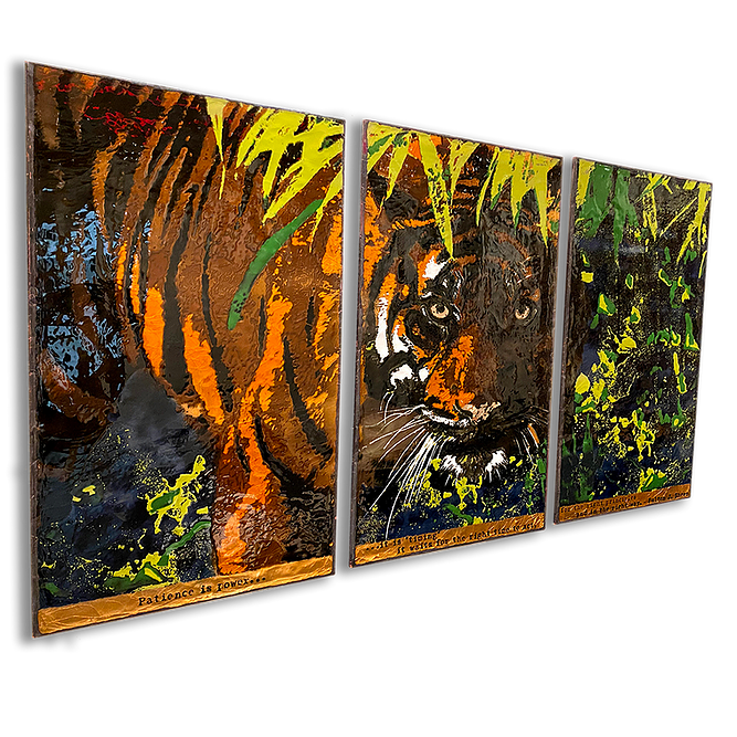 Tres Triptych | Houston Llew Limited Edition