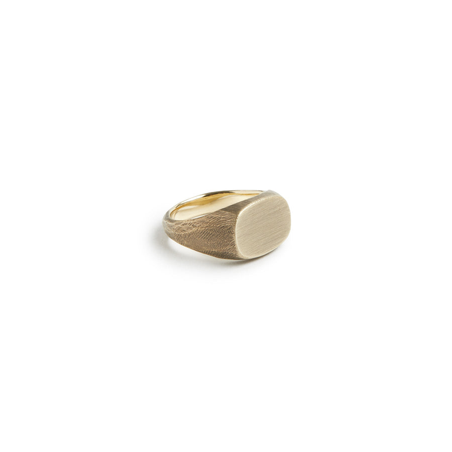Size 7.5 | Brass Signet Ring