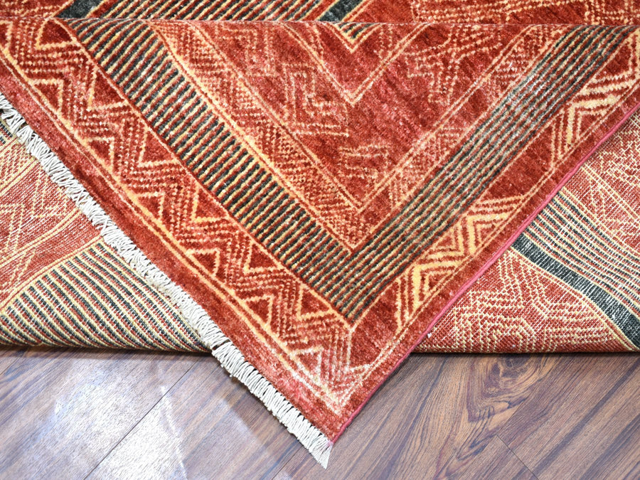 9'0"x11'7" | Southwest Multicolor | Wool | 21256