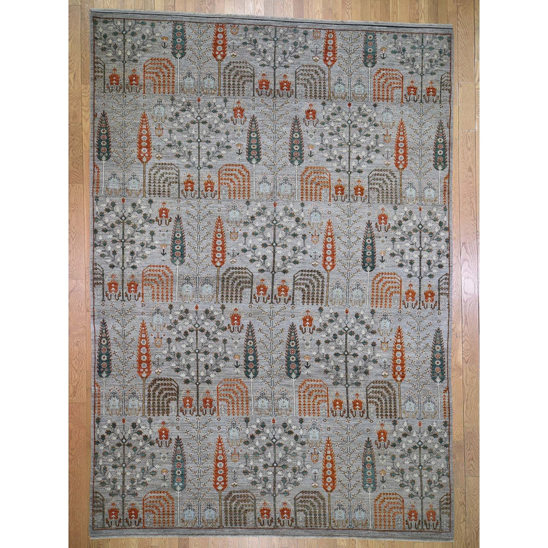 10'0" x 14'3" | Grey Willow Cypress Rug | Wool | 24627