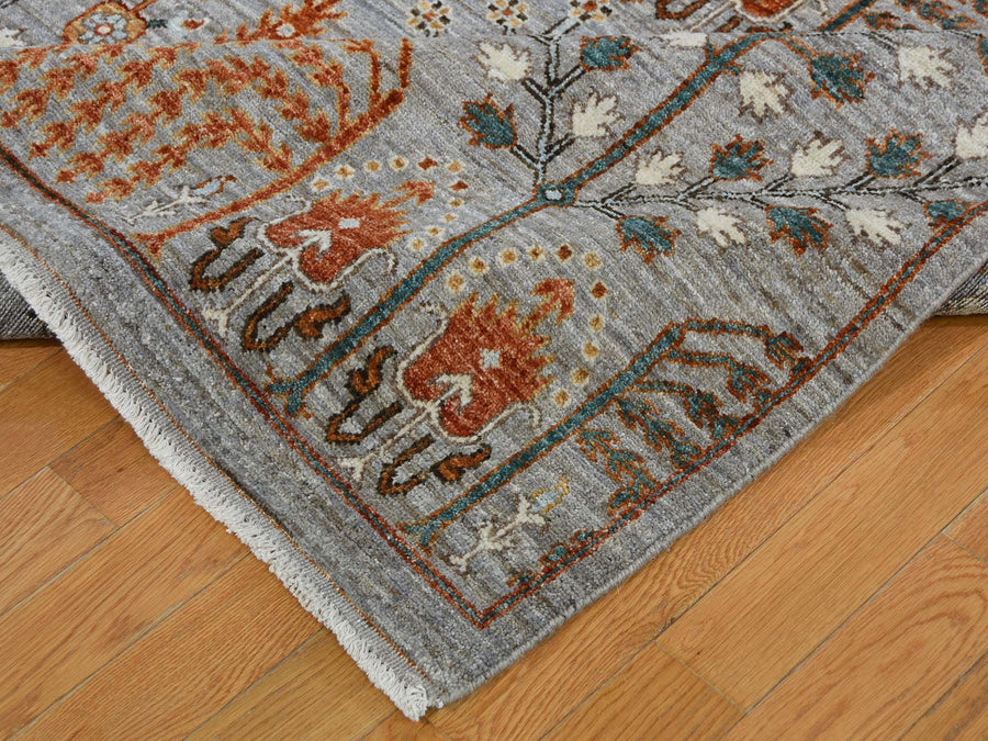 10'0" x 14'3" | Grey Willow Cypress Rug | Wool | 24627