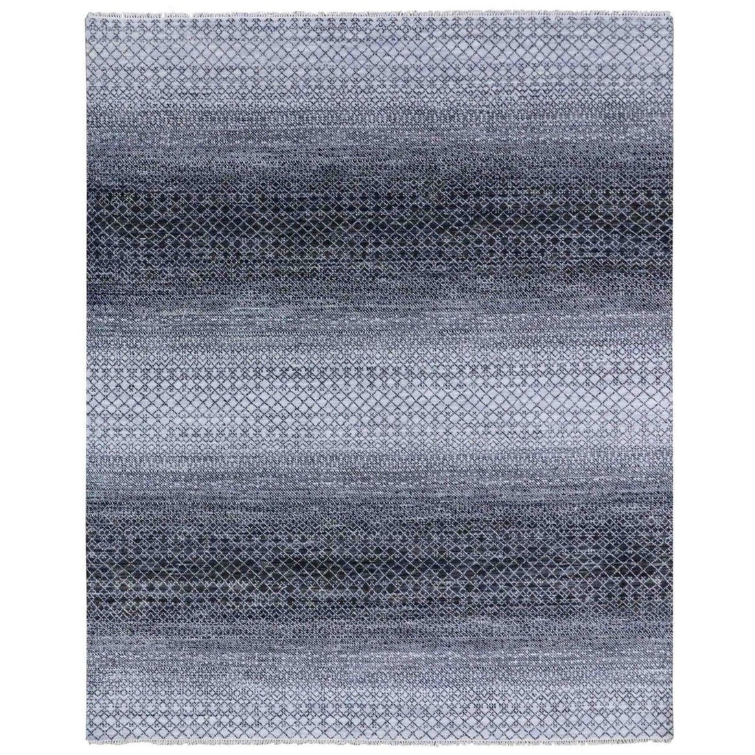 8'0" x 10'0" | Brown Chiaroscuro Rug | Wool | 24643
