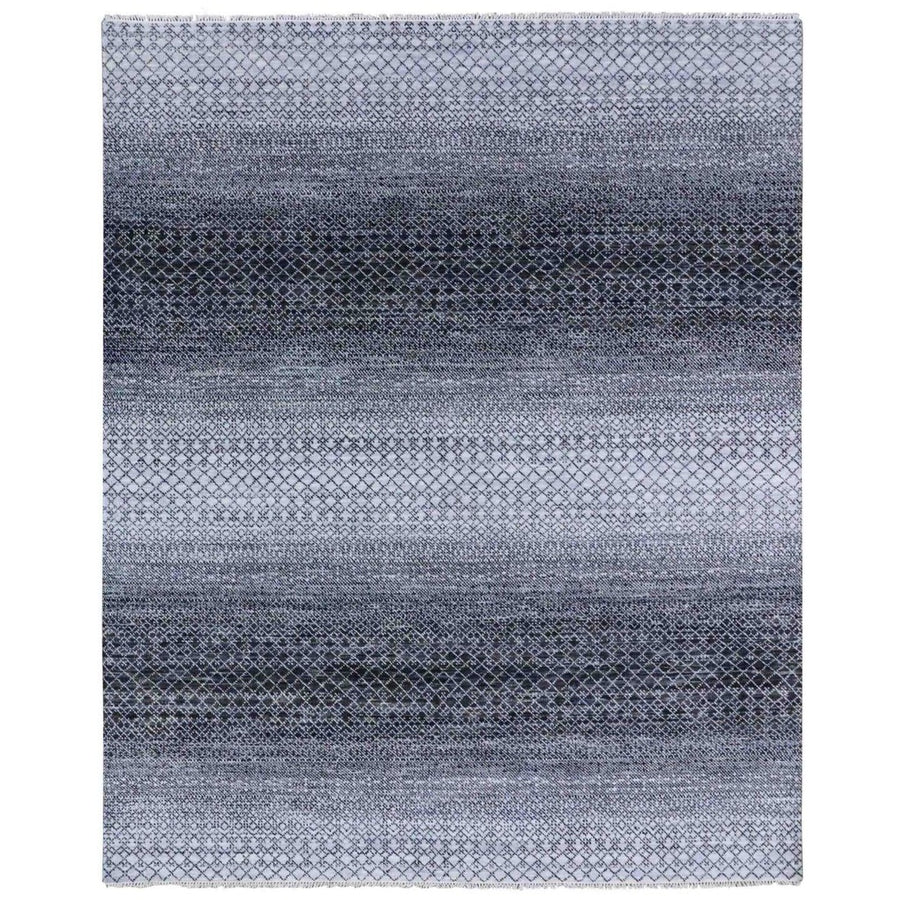 8'0" x 10'0" | Brown Chiaroscuro Rug | Wool | 24643
