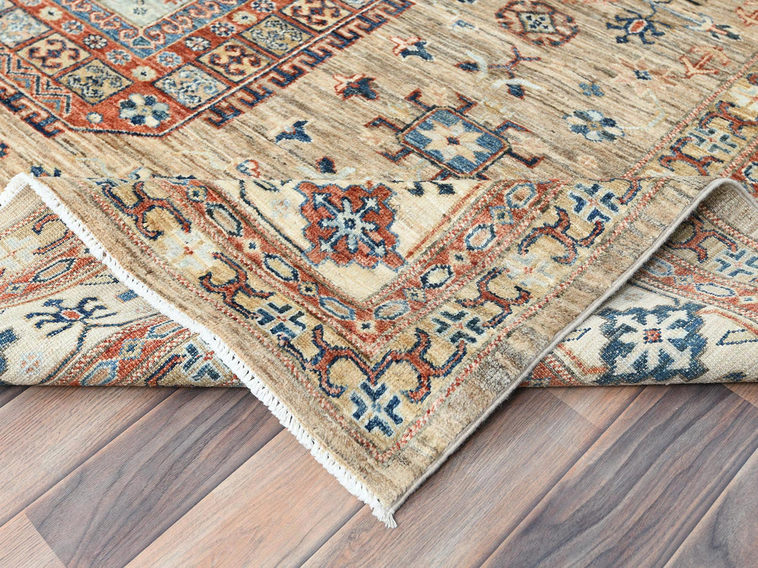 7'10" x 9'7" | Camel Kazak | Wool | 25137