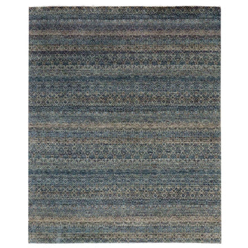 8'2" x 10'1" | Ocean Blue Herat | Wool | 25175