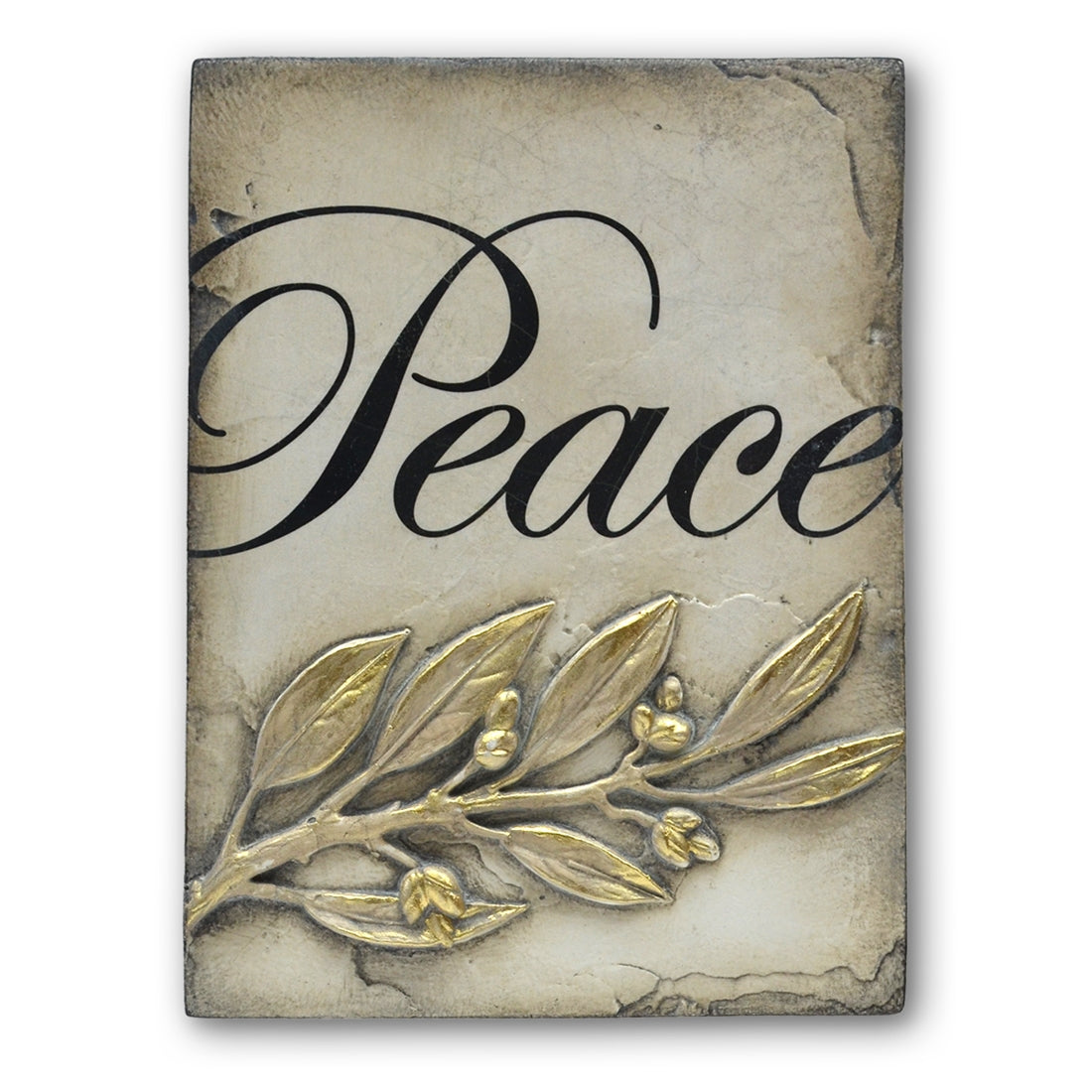 Peace (Olive Branch) T539 | Sid Dickens Memory Block