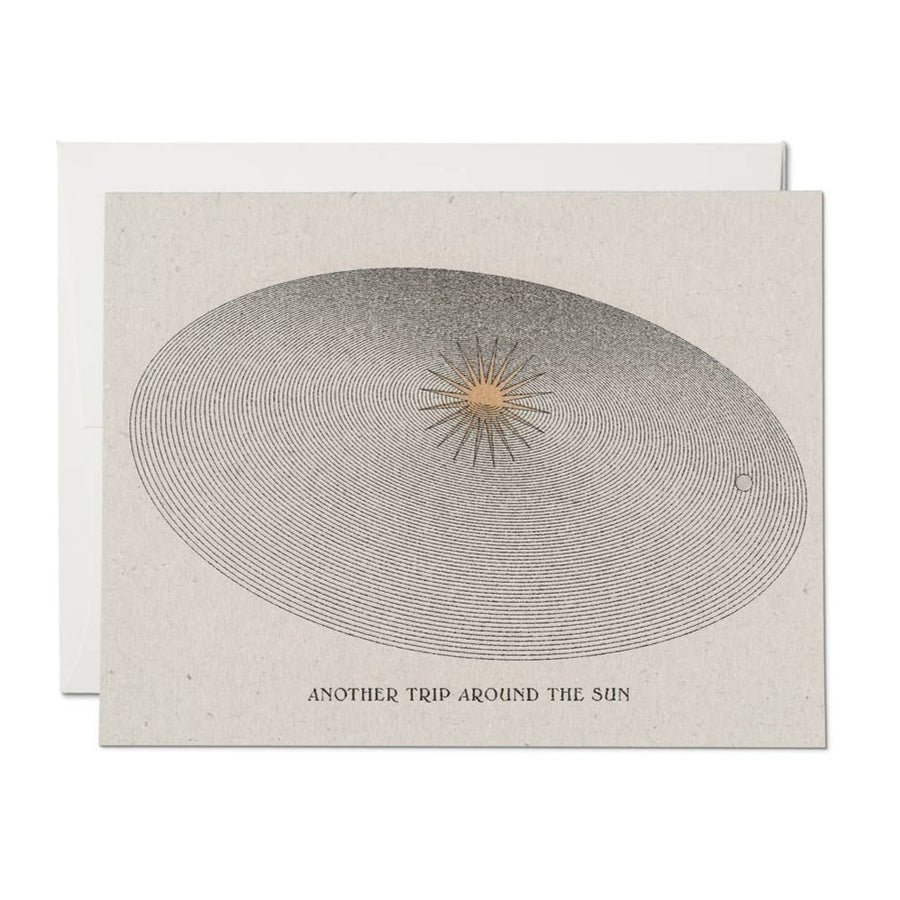 Around the Sun Birthday Card