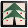 Motawi Christmas Tree in Peppermint - 4x4