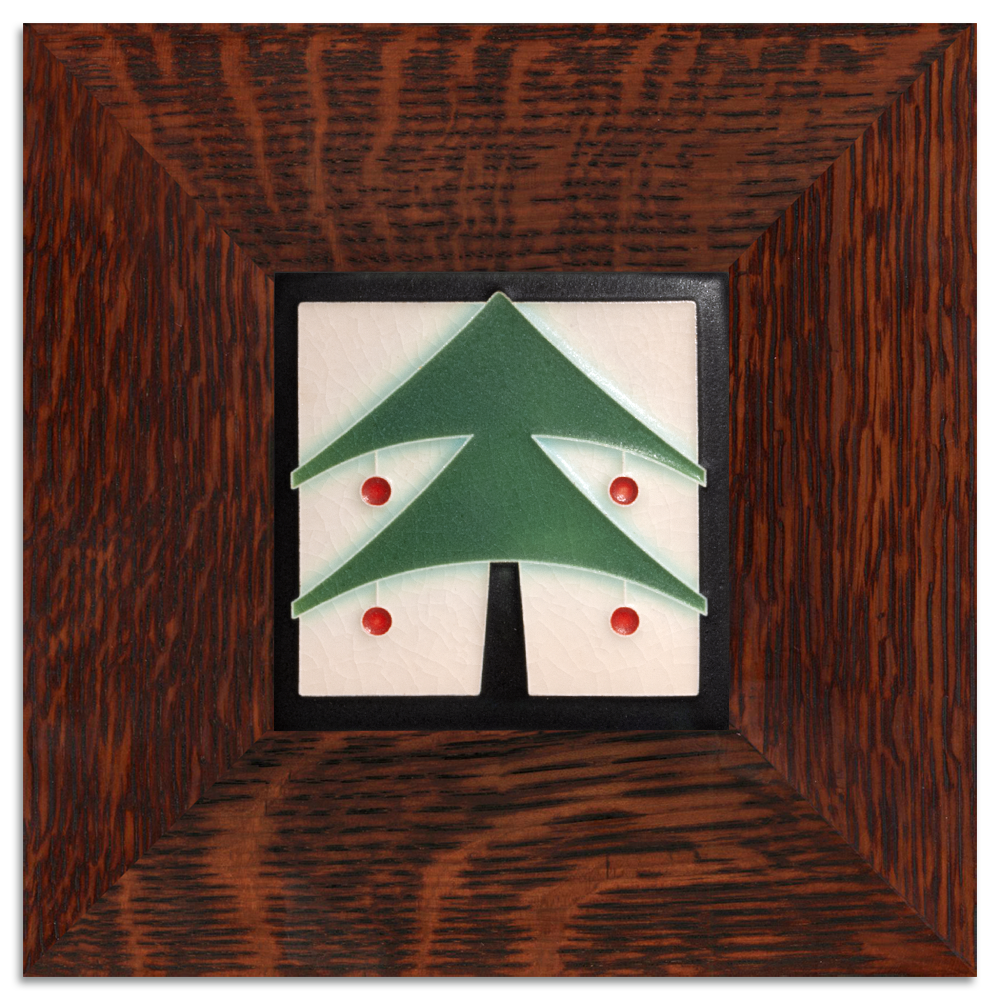 Motawi Christmas Tree in Peppermint - 4x4