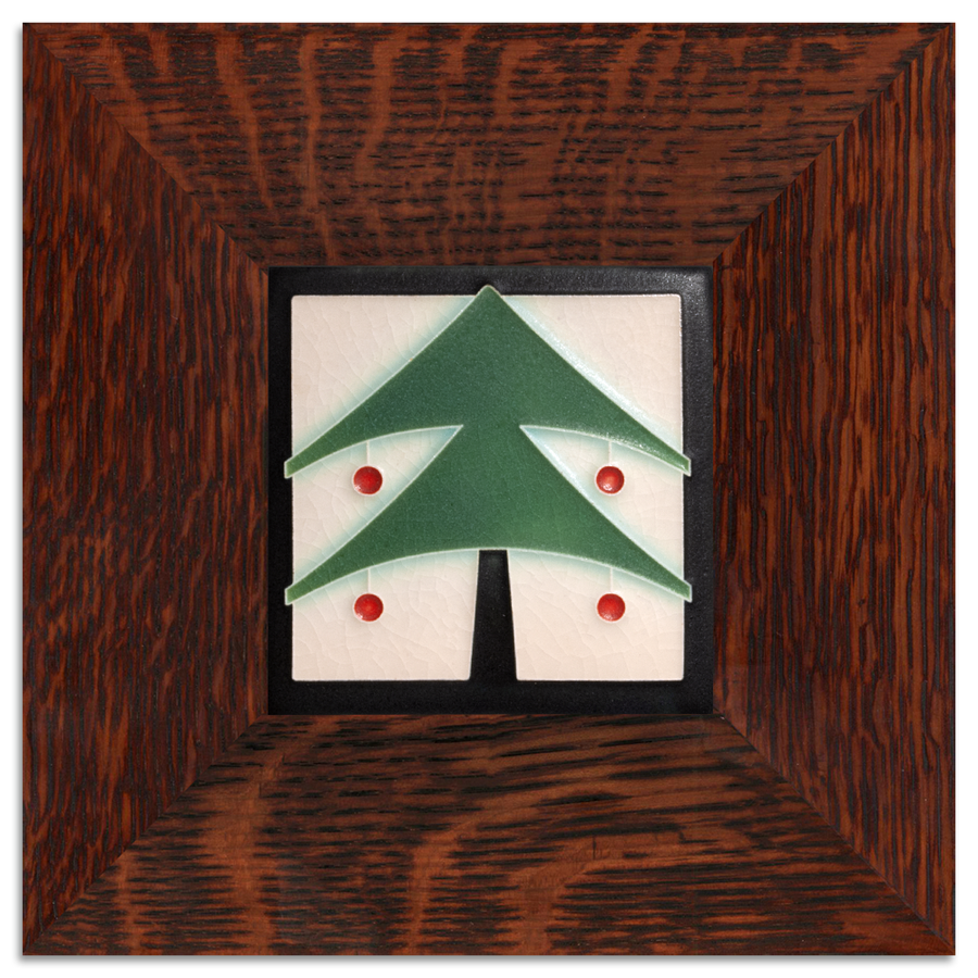 Motawi Christmas Tree in Peppermint - 4x4