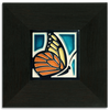Motawi Butterfly in Turquoise - 4x4 - The Artisan's Bench