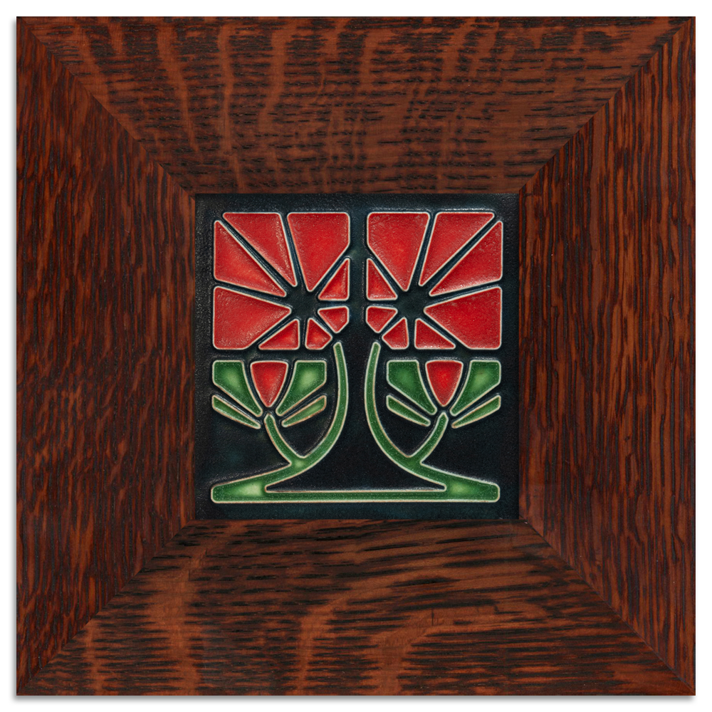 Motawi Petunia in Red - 4x4
