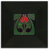 Motawi Tulip Bud in Red - 4x4