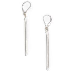 Stem Earrings | Silver