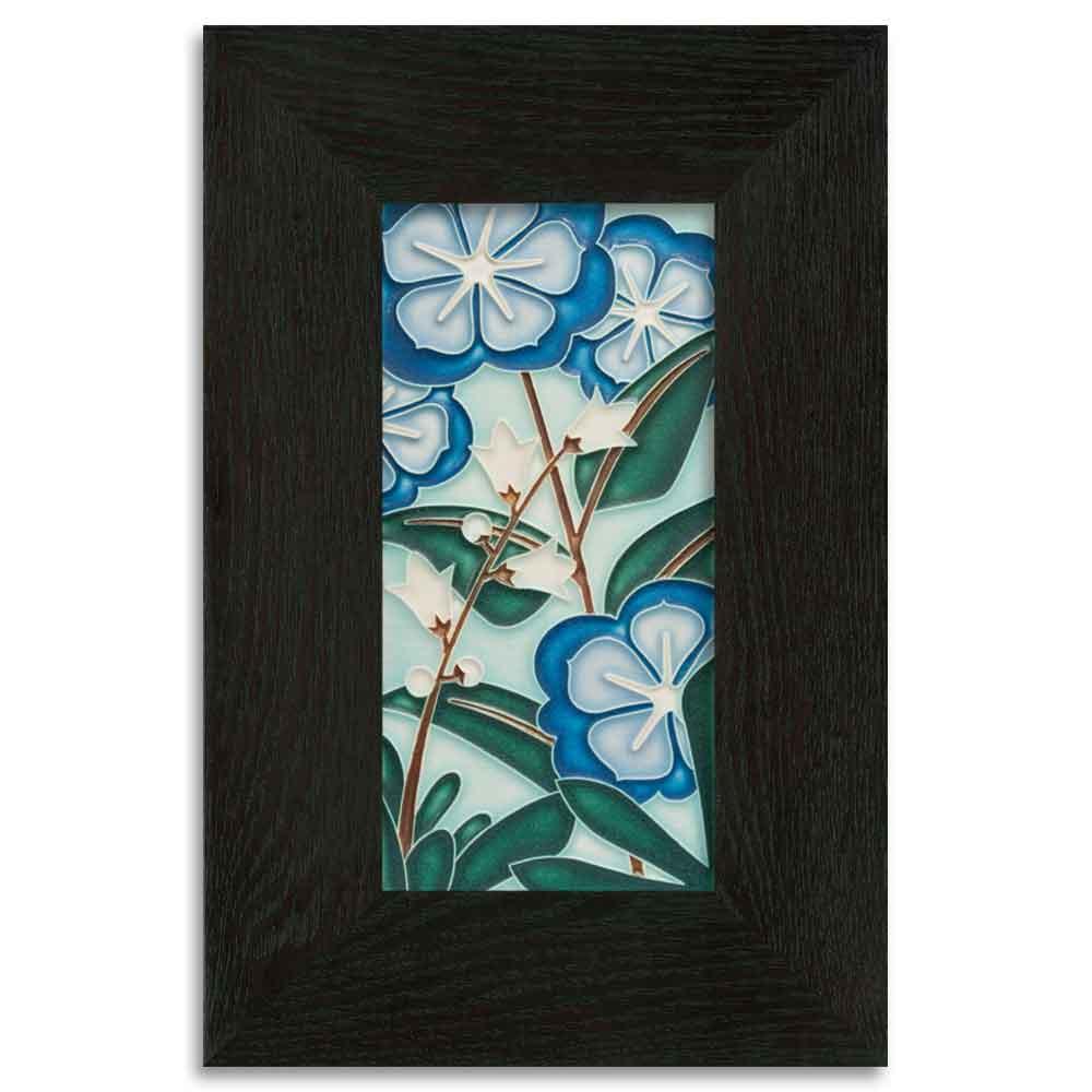 Motawi Starry Flowers in Blue - 4x8