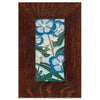 Motawi Starry Flowers in Blue - 4x8 - The Artisan's Bench