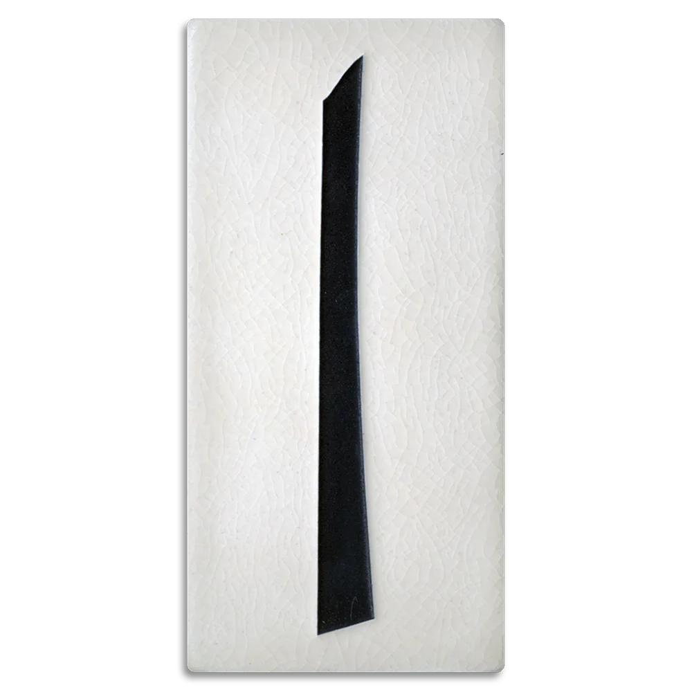 Motawi 4x8 House Numbers 0-9 | White