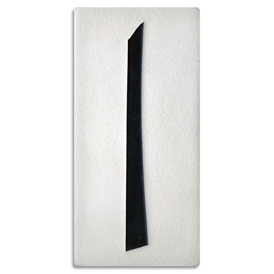 Motawi 4x8 House Numbers 0-9 | White