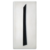 Motawi 4x8 House Numbers 0-9 | White