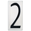 Motawi 4x8 House Numbers 0-9 | White