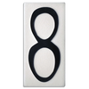 Motawi 4x8 House Numbers 0-9 | White