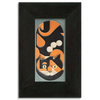 Motawi Calico Cat in Storm Blue - 4x8
