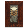 Motawi Dard Hunter Poppy in Stone - 4x8 - The Artisan's Bench