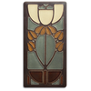 Motawi Bell Flower in Stone - 4x8 - The Artisan's Bench