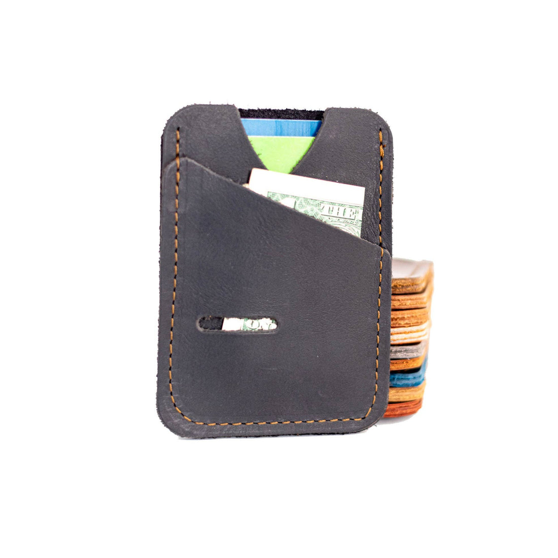 Front Pocket Card Wallet | Black