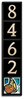 Motawi 4x4 House Number Frame | 5-Slot