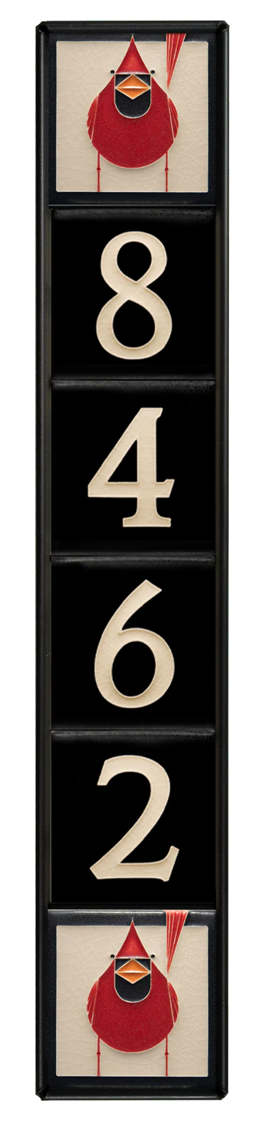 Motawi 4x4 House Number Frame | 6-Slot