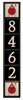 Motawi 4x4 House Number Frame | 6-Slot
