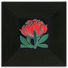 Motawi Peony Bloom in Red - 4x4 - The Artisan's Bench