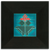 Motawi Avery Tulip in Turquoise - 4x4