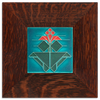 Motawi Avery Tulip in Turquoise - 4x4