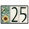 Motawi 4x8 House Number Frame | 3-Slot