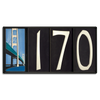 Motawi 4x8 House Number Frame | 4-Slot